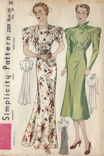 Patron couture vintage - patron, de