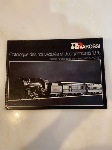 Ancien catalogue trains