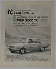 Advert Pubblicità 1967 ROVER