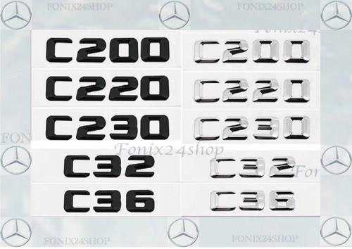 Mercedes benz letters c200 - letters,