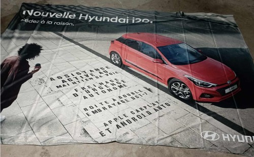 I20 hyundai banderole - hyundai,