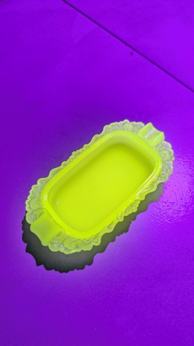 Ancien cendrier ouraline verre - cendrier,