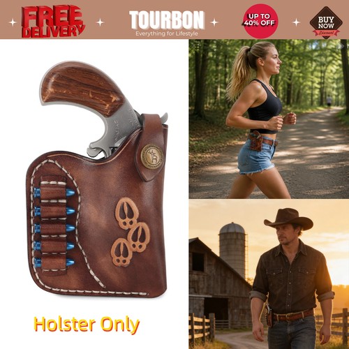 Tourbon leather holster - holster, for
