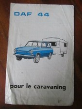 ANCIENNE BROCHURE DAF 44 POUR LE CARAVANING