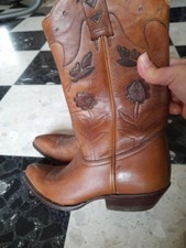 Santiagues GO WEST cuir  taille 37