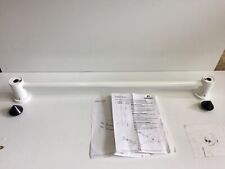 Dornbracht Point Porte-Serviette Blanc/Noir, Porte-Serviette 60Cm, 83.060.520.12