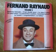 ANCIEN DISQUE 33 TOURS FERNAND RAYNAUD VOLUME 2