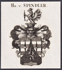 Spindler Wappen Blason Adel