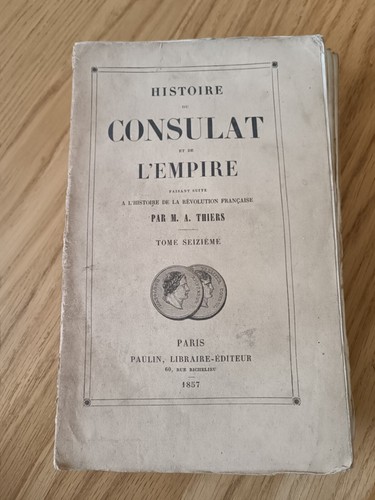 Livre histoire consulat - du,