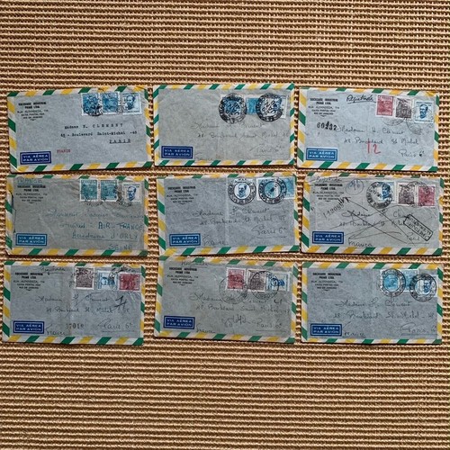 Lot enveloppes timbres - lot,