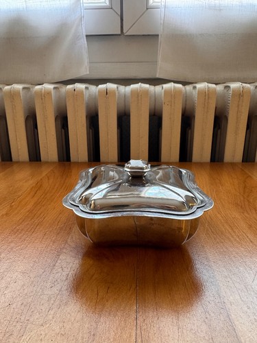Sucrier métal inox avec