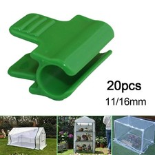 Clips Plastique Vert 20pcs