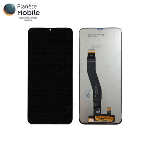 Ecran lcd vitre tactile noir - &,