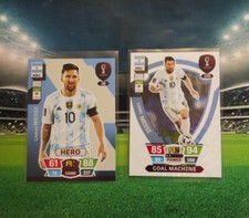 CARD PANINI ADRENALYN XL WORLD CUP  2022 LIONEL MESSI GOAL MACHINE #379 HERO #36