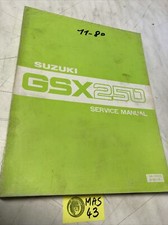 Suzuki GSX250 T 1980 250 GSX manuel revue technique moto atelier 250GSX anglais