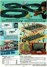 Publicité ancienne jouets enfants Meccano Football 1967 issue de magazine