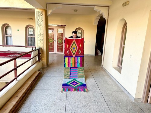 Tapis berbère marocain