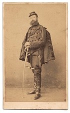 Cdv second empire militaire - cdv,