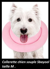 Collerette chien souple