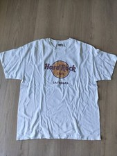 Vintage Hard Rock Café LAS VEGAS Tshirt XL with yellow stains