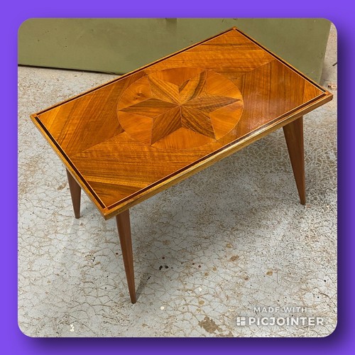 Table pieds compas vintage - table,