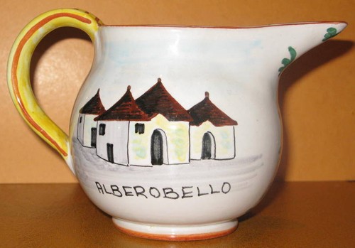 Pichet faience deruta - pichet, en