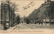 Cpa paris 13e - paris, des