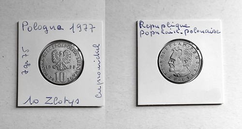 Pologne pièce de monnaie - ,