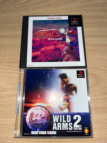 Lot wild arms ps1 - 1, jap