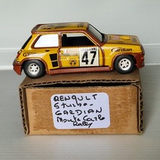 Renault 5 Turbo Gardian Rallye M CARLO 1/43 trans_kit sur base solido série 100