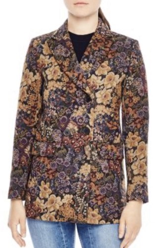 Sandro alma floral jacquard - sandro,