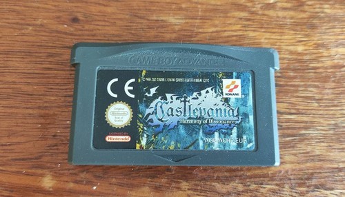 Jeu gba castlevania harmony - jeu,