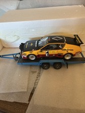 Ottomobile Alpine A 310 Calberson Rally Armor  Et Remorque Bleue 1/18