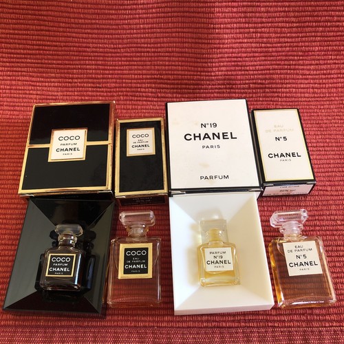 Lot miniatures chanel coco - lot,