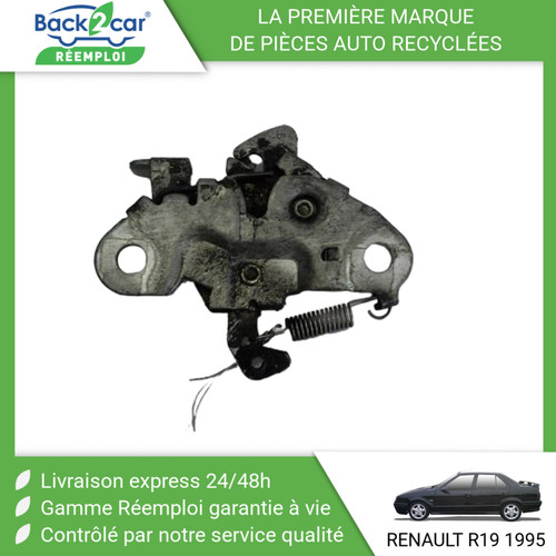 Serrure capot renault 19 - capot,