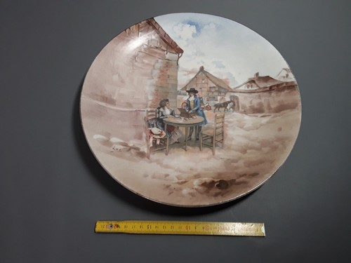 Ancien grand plat - , en