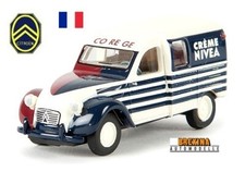 Citroen 2cv fourgonnette "Crème Nivea" - Brekina  - Echelle 1/87 Ho