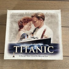 coffret collector Titanic James Cameron VHS-Video VF Pellicule du Film 8 Cartes