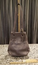 COACH   Vintage Brown Pebbled