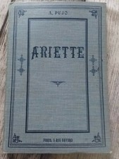 PUJO A. : Ariette - Bonne