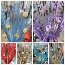 2 X Porte Corde Rideaux Fleur