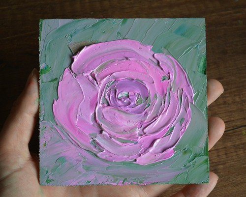 Mini peinture impasto - peinture, par