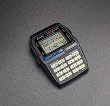 Montre vintage Casio data DBC-81 - broken case - working condition - New battery
