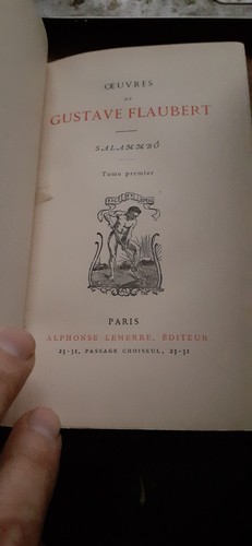 Salammbo gustave flaubert - gustave,