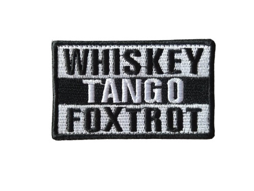 Patch whisky tango foxtrot - whisky,