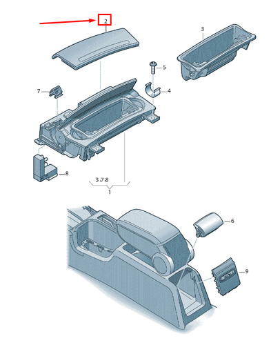 Audi sportback cache - a3,
