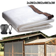 Bache de serre transparente