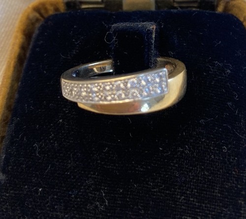 Bague diamants style - bague, or