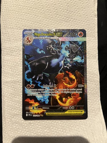 Carte pokémon méga dracaufeu - carte,