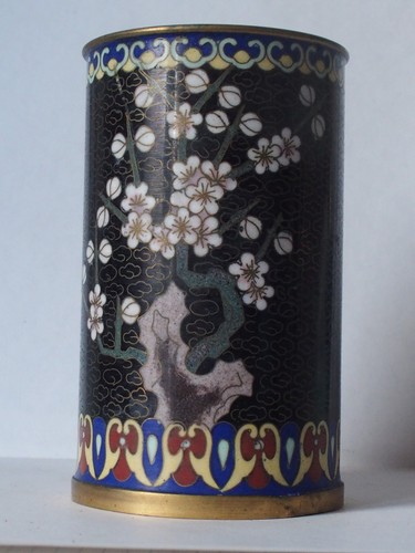 Ancien pot pinceaux - pot,